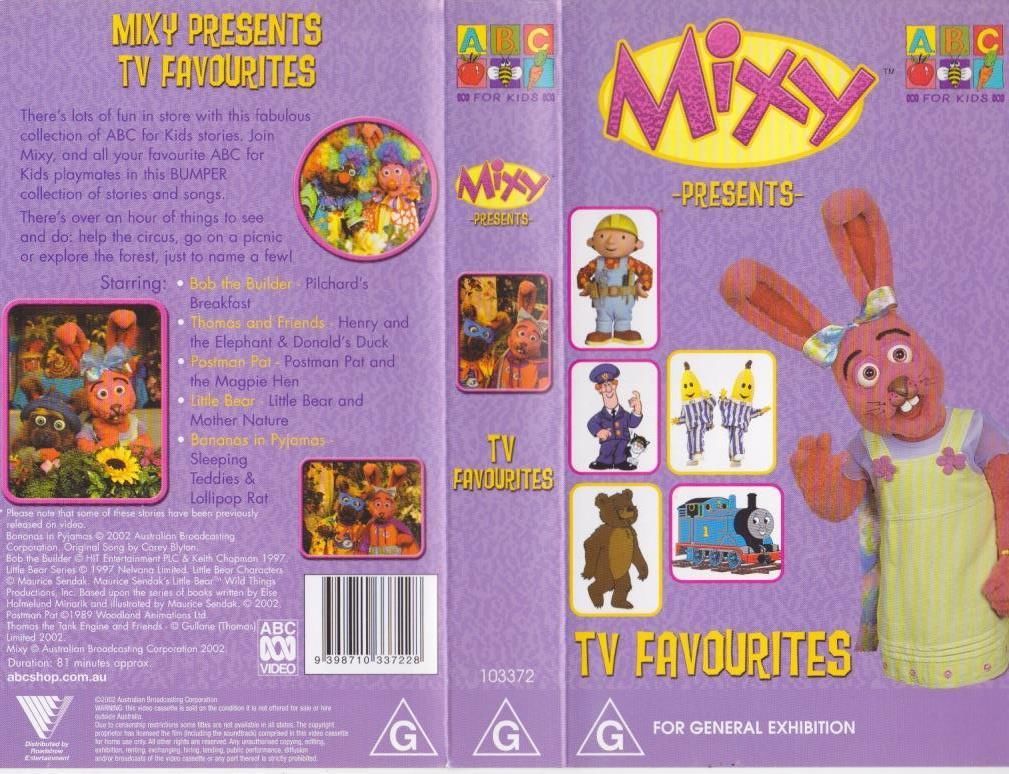 Mixy Presents TV Favourites | Bob The Builder Wiki | Fandom
