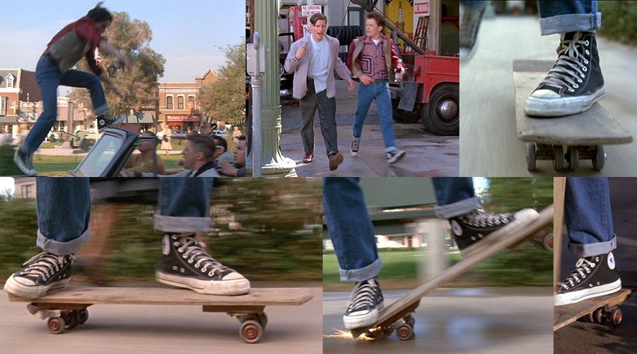 Back to the Future, chuck taylors