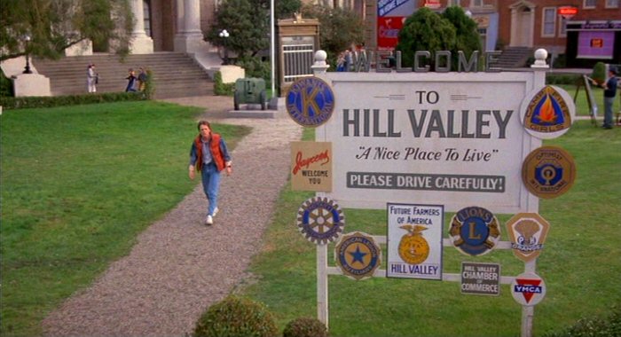 Коды back to the future hill valley