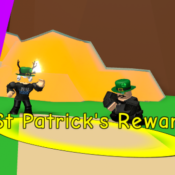 roblox bubble gum simulator wiki toyland rewards St Patrick S Rewards Bubble Gum Simulator Wiki Fandom