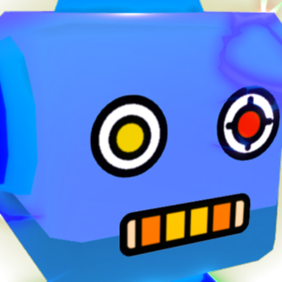 Robot 2 0 Bubble Gum Simulator Wiki Fandom - shiny giant robot roblox