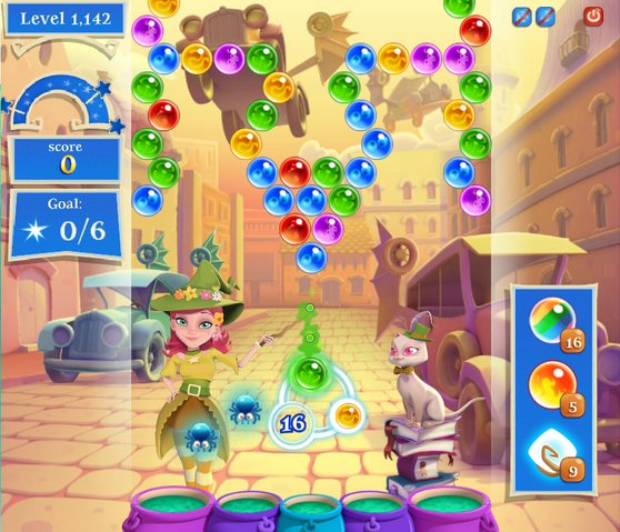 Bubble Witch 2 Levels With Clouds Image - Level 1142.png | Bubble Witch Saga 2 Wiki | FANDOM powered by Wikia