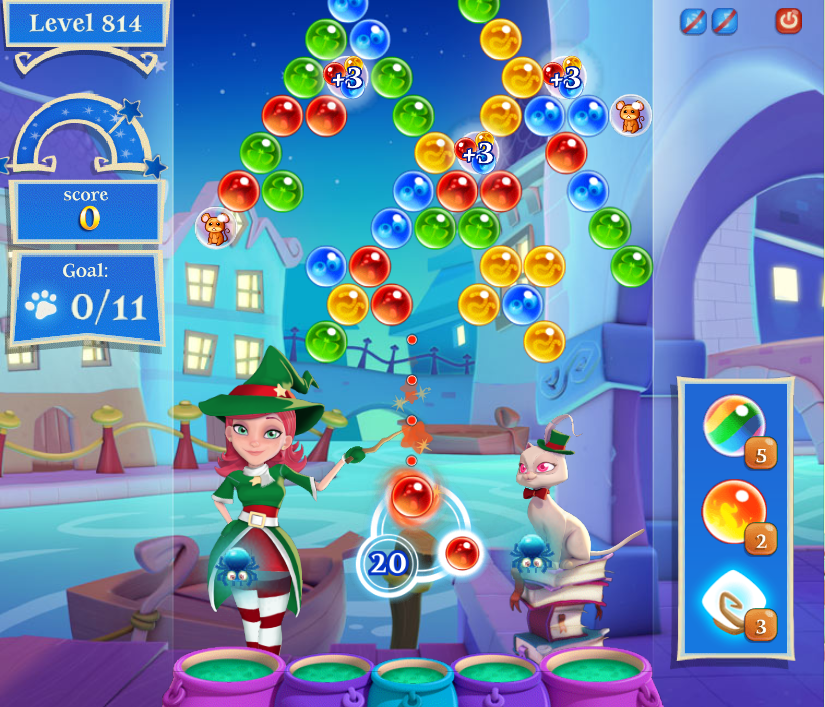 how to play bubble witch saga 3 level 40