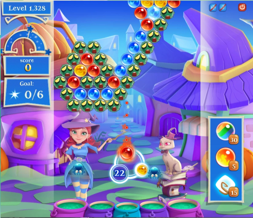 Level 1328 Bubble Witch Saga 2 Wiki FANDOM powered by Wikia