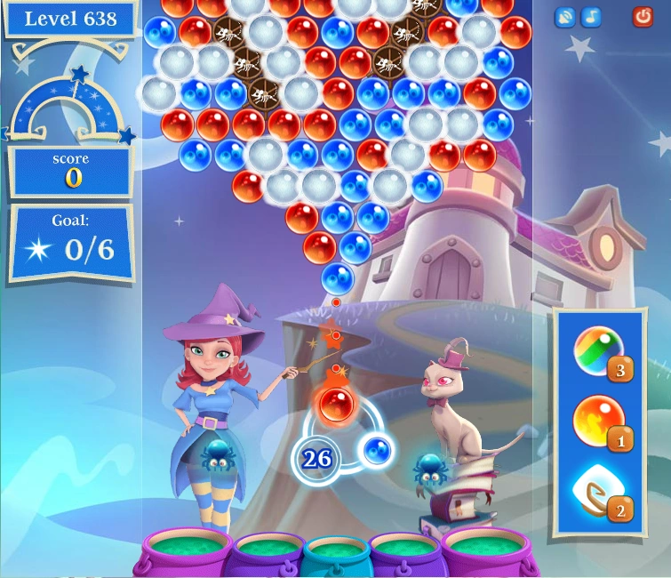 Level 638 Bubble Witch Saga 2 Wiki FANDOM powered by Wikia