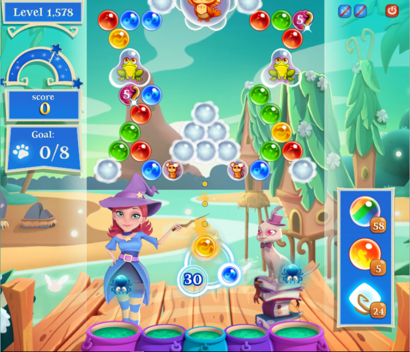 how many levels in bubble witch 3 saga