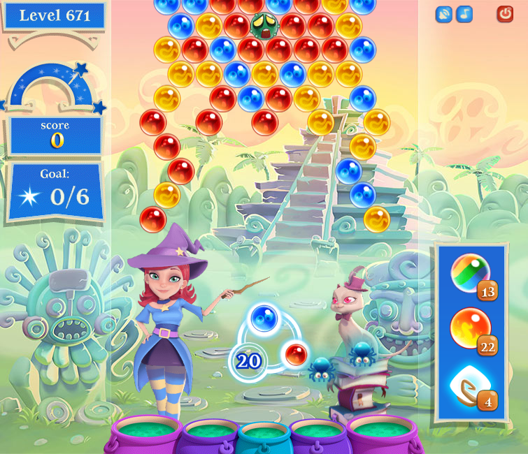 level 540 bubble witch saga 3