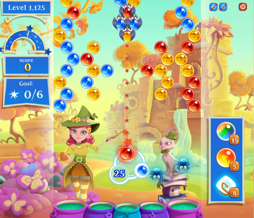 whqt happened to the halloween game on bubble witch saga 3?
