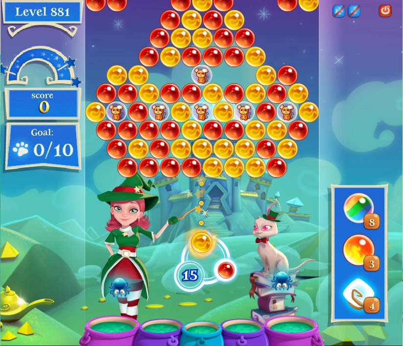 Image Level 881.png Bubble Witch Saga 2 Wiki FANDOM powered by Wikia