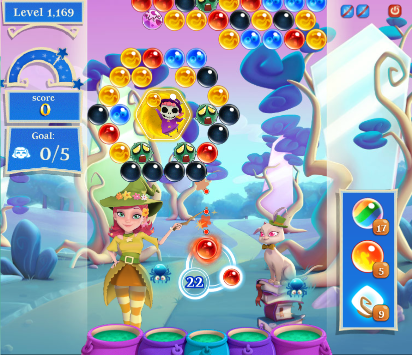 bubble witch saga 3 level 71 3 stars