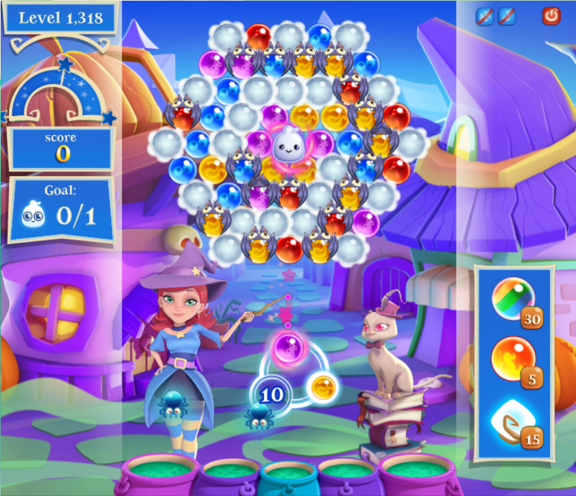 cheat for bubble witch saga 3
