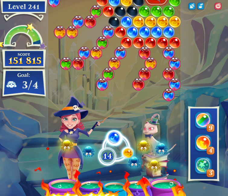 level 540 bubble witch saga 3
