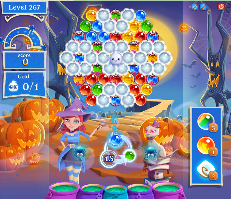 how many levels bubble witch saga 3