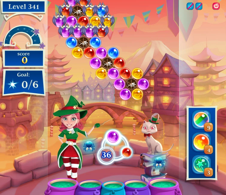 Level 341 Bubble Witch Saga 2 Wiki FANDOM powered by Wikia
