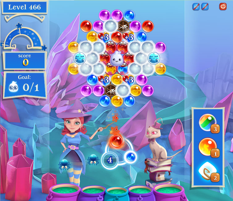 bubble witch saga 2 cursed bubbles levels