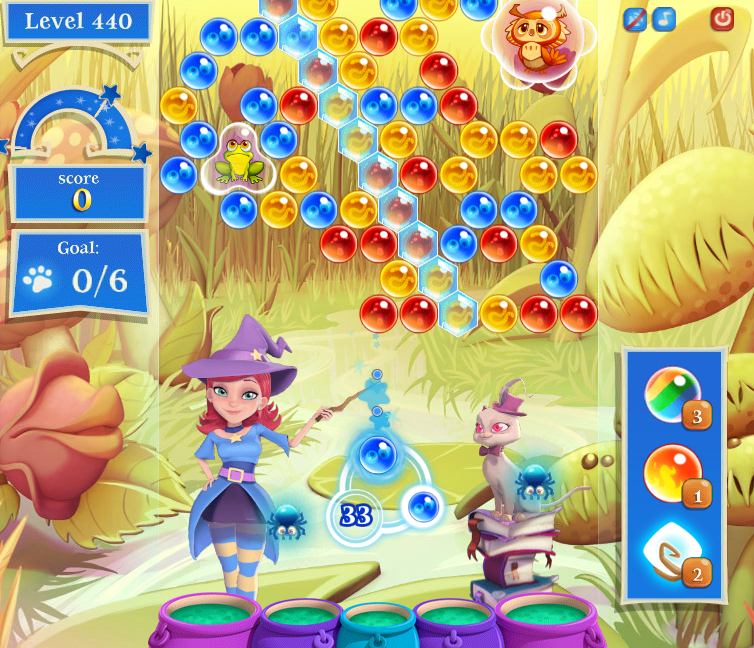 how to beat level 338 bubble witch saga 3