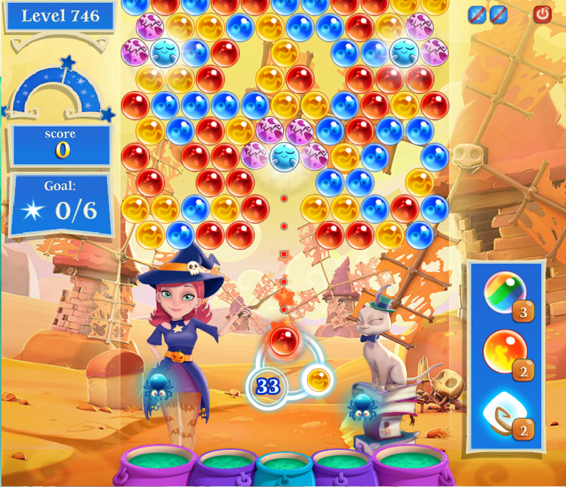 bubble witch saga 2 cursed bubbles levels