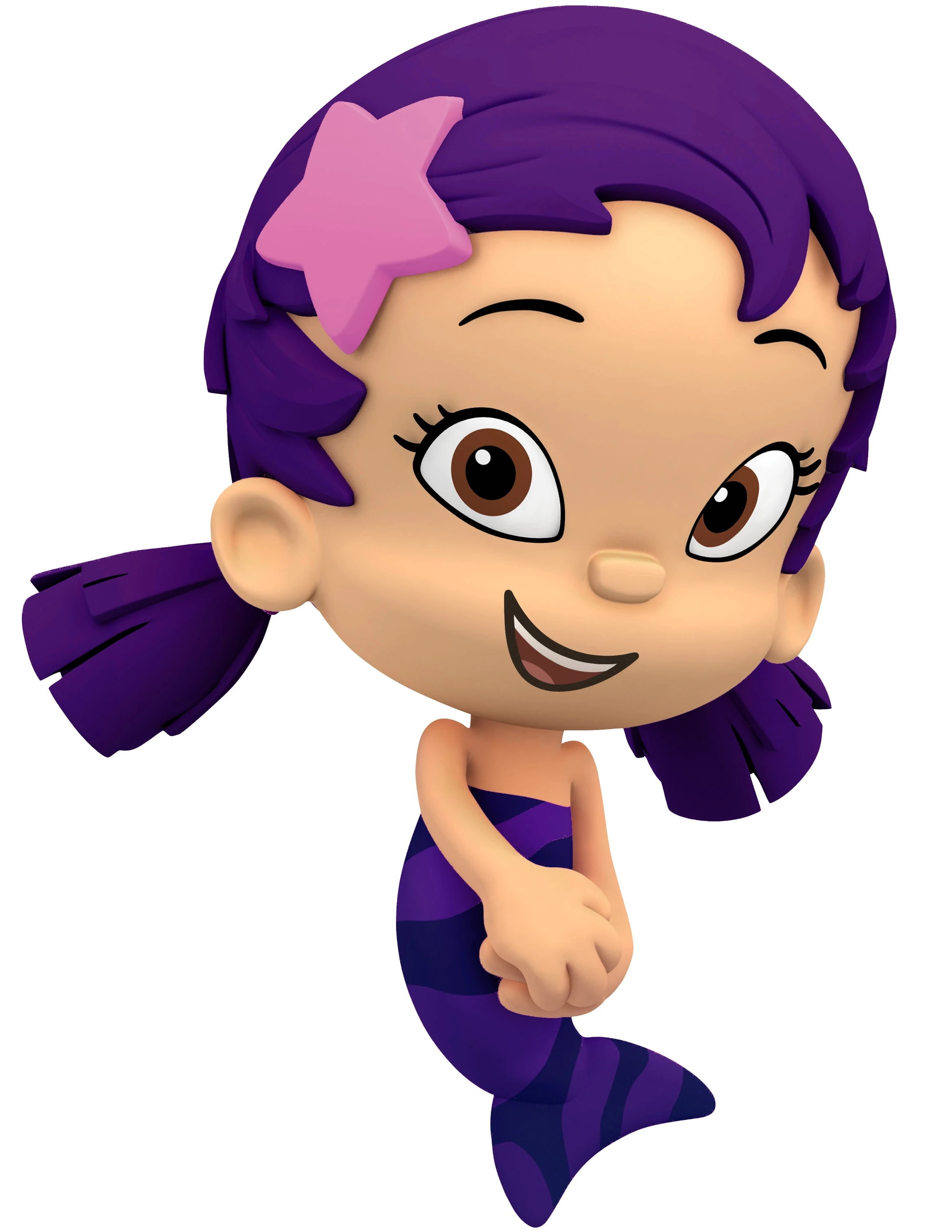 Bubble Guppies Purple Hair