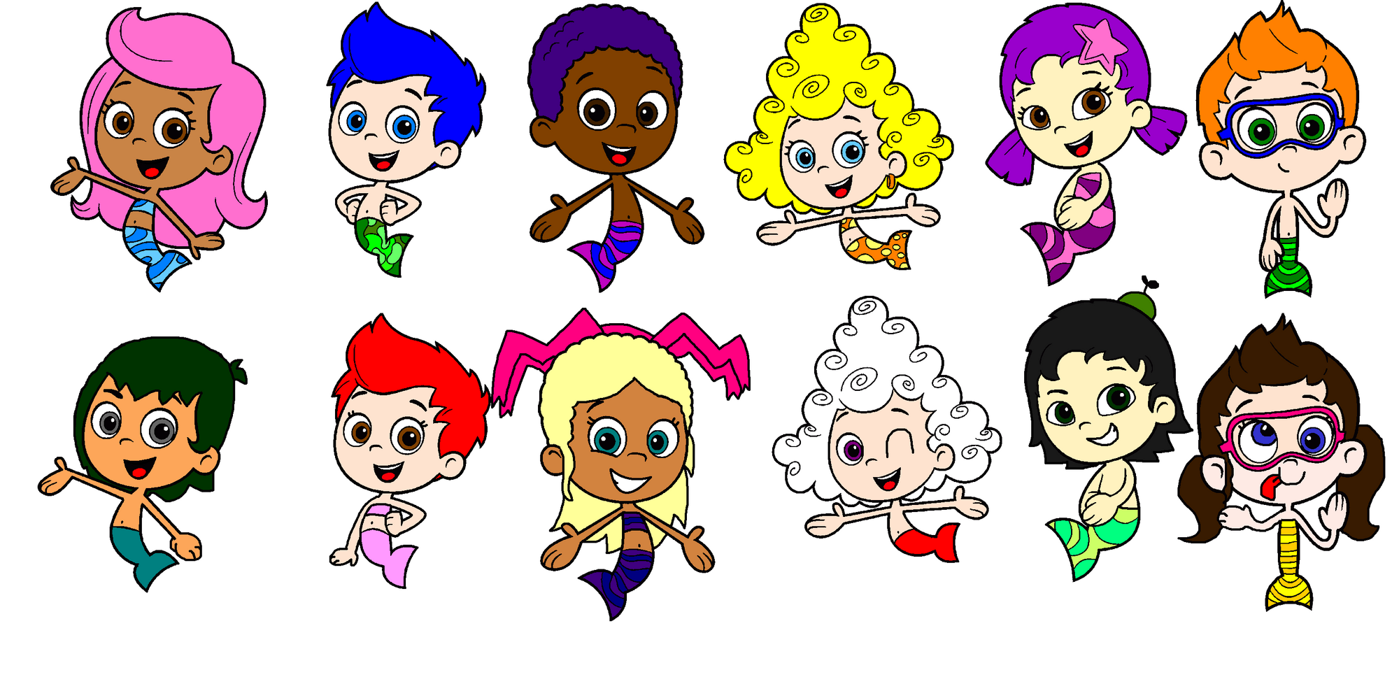 The Bubble Guppies Bubble Guppies Guppy Character vrogue.co