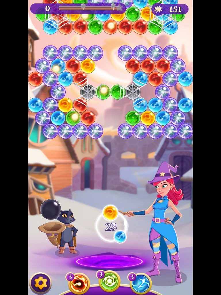 Level 57 Bubble Witch 3 Saga Wikia FANDOM powered by Wikia