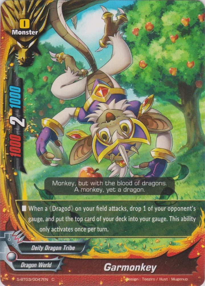 Garmonkey Future Card Buddyfight Wiki Fandom