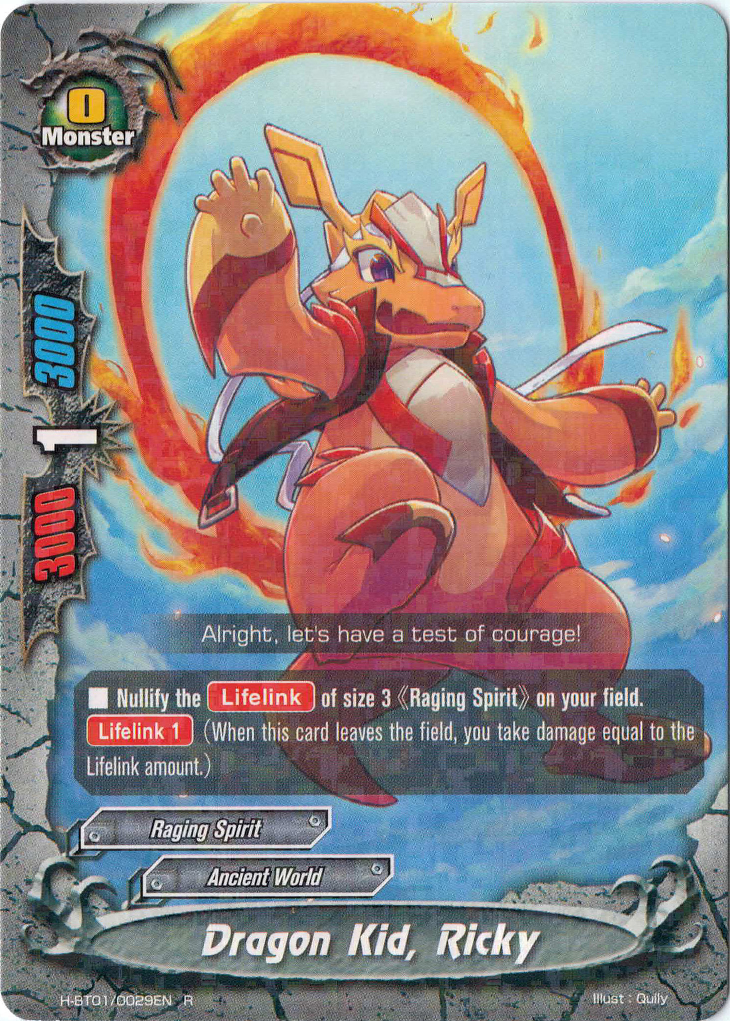 Dragon Kid Ricky Future Card Buddy