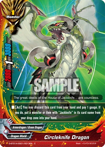 Circleknife Dragon  Future Card Buddyfight Wiki  FANDOM 