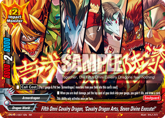 Fifth Omni Cavalry Dragon, "Cavalry Dragon Arts, Seven Divine Execute!"				Fan Feed