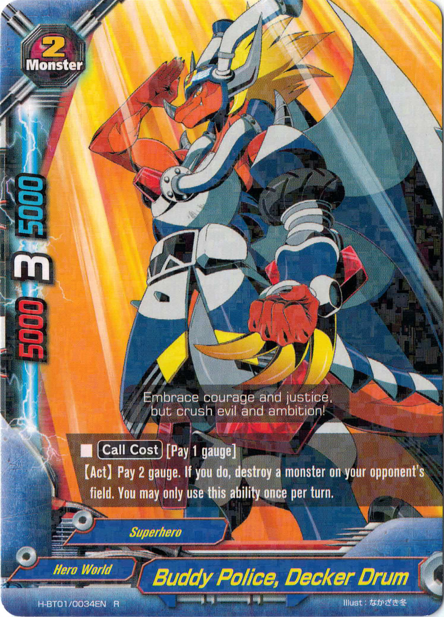 buddy police decker drum future card buddyfight wiki fandom