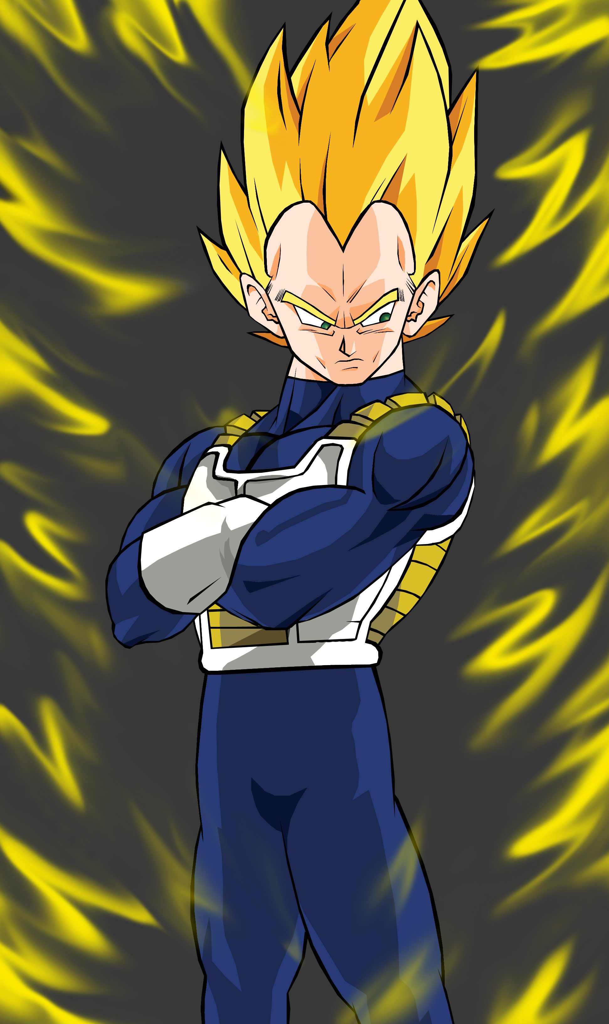 dbz vegeta ssj