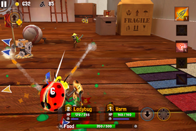 Ladybug fencer gameplay