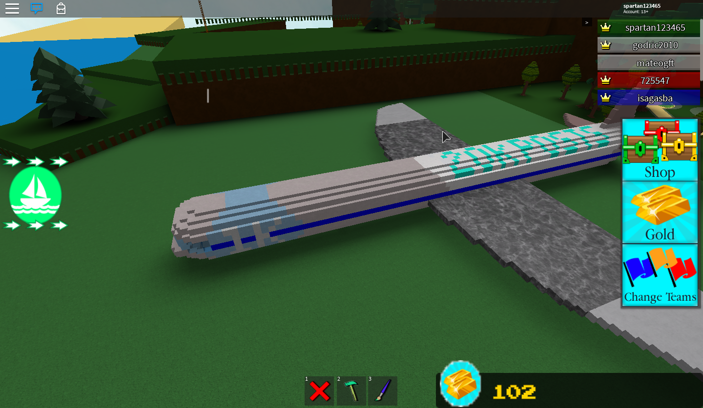 Roblox Build A Boat Plane