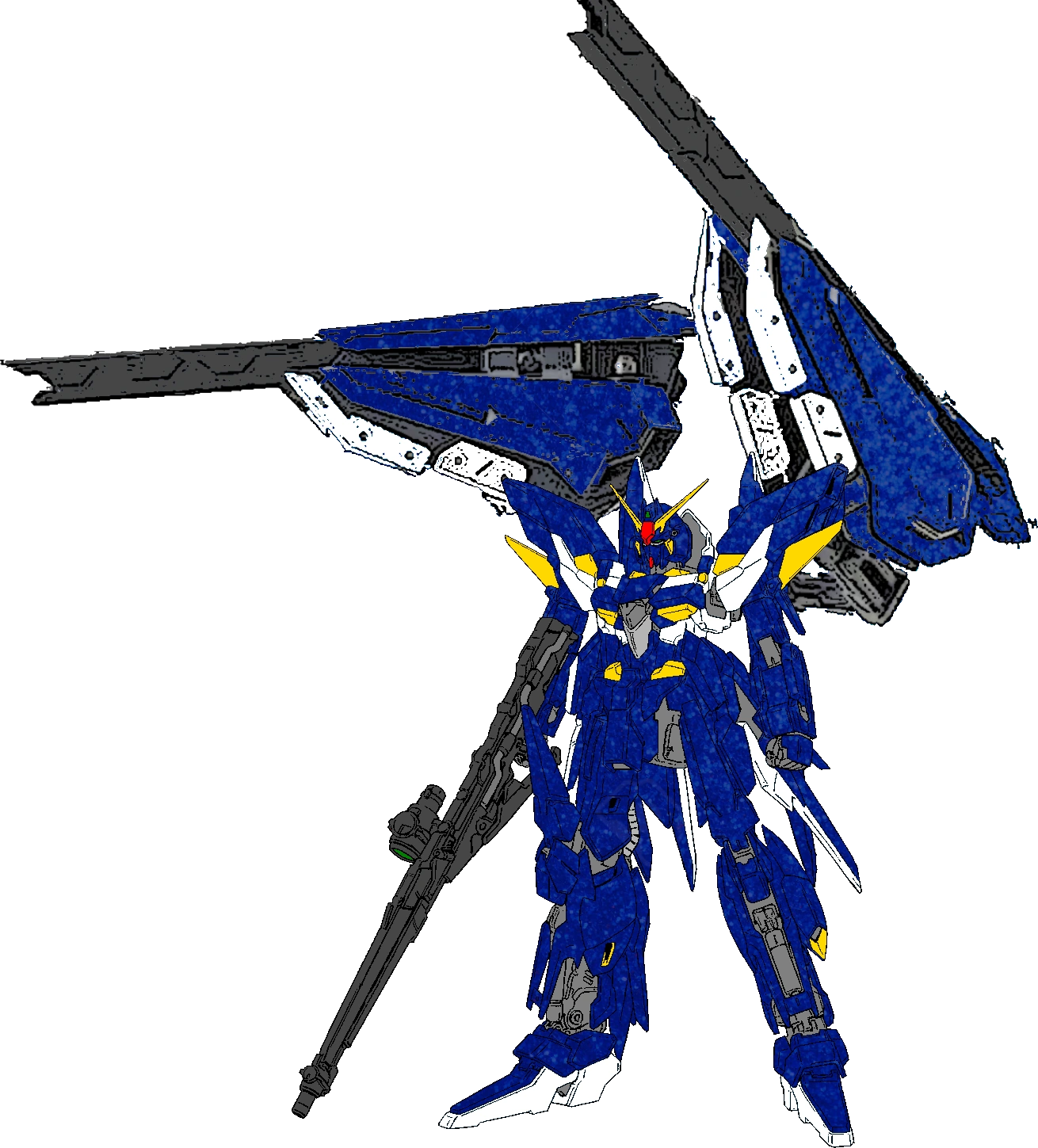 AD001XCD Gundam Azure Destiny Kai Build Fight Universe Wikia Fandom