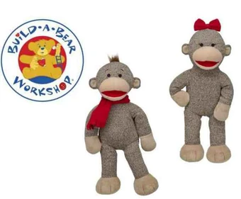 build a bear sock monkey