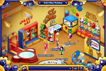 build a bear workshop game