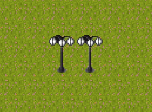 Theme Park Lamp Post