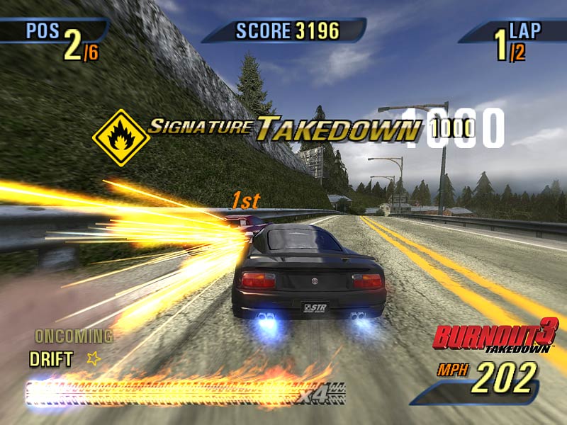 burnout 3 all cars takedown ps2 save file
