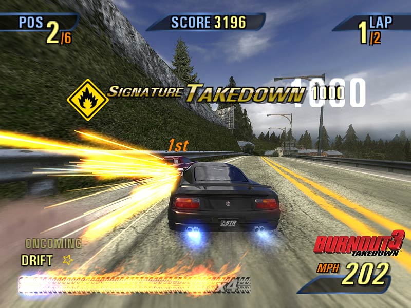 Burnout 3 takedown racing game