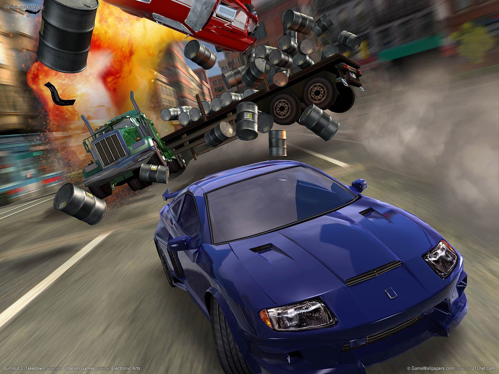 burnout 3 takedown fastest car
