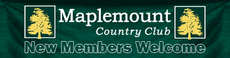 Maplemount Country Club banner
