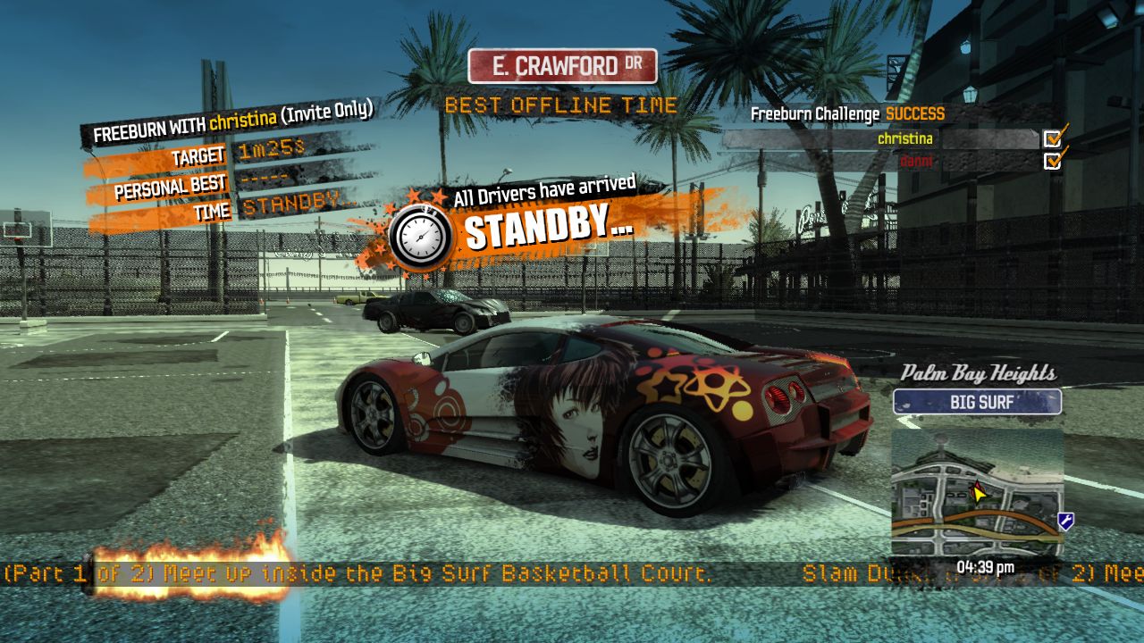 Burnout Paradise In-game Awards