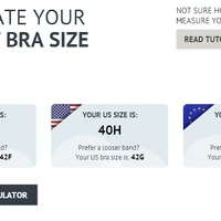 bra calculator