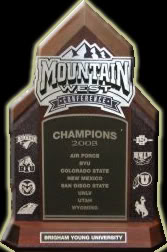 Mountain West Confrence Trophy