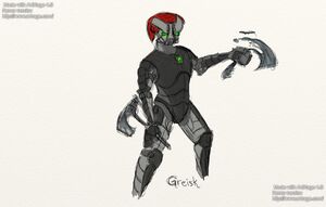 Greisk, speed art