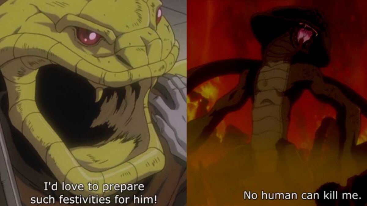 Was rewatching the 90's anime adaptation and Guts face in this scene is  just so funny : r/Berserk