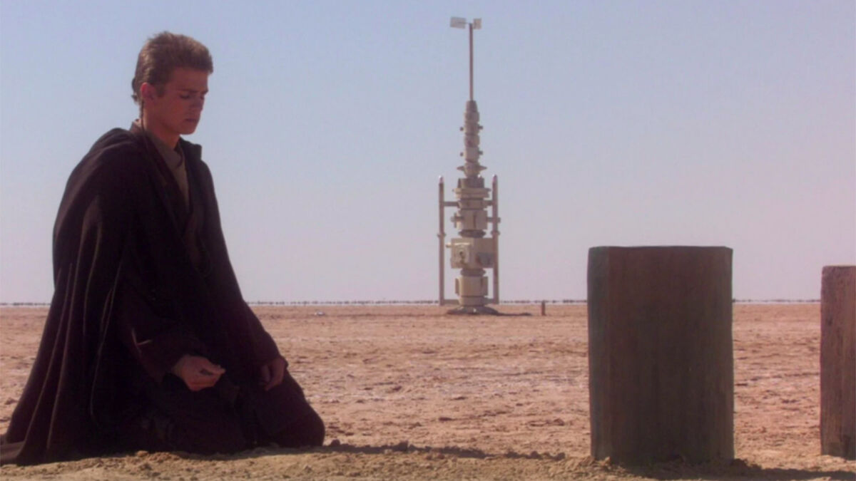 Anakin Obi-Wan visited Shmi Skywalker grave