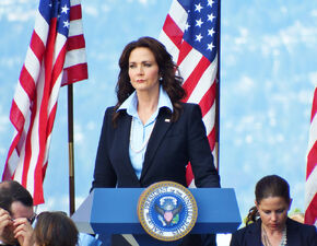 Lynda Carter as the President