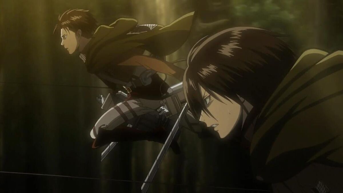 best anime ships of 2018 Mikasa Ackermann and Captain Levi from Attack on Titan