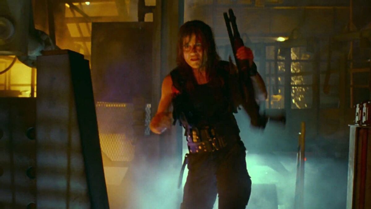 Linda Hamilton as Sarah Connor Terminator 6