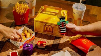 Macca’s Have Built Their Latest Masterpiece: ‘A Minecraft Movie’ Meal